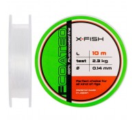 Флюорокарбон X-Fish FCoated 10m 0.14mm 2.3kg (1917.01.21)