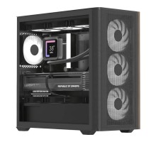 Корпус AeroCool D301A-G-BK-v2 Black (ACCS-DS03043.11)
