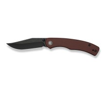 Ніж Civivi Clingman, Burgundy G10, Darkwash (C23065-2)