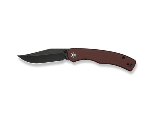 Ніж Civivi Clingman, Burgundy G10, Darkwash (C23065-2)