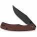 Ніж Civivi Clingman, Burgundy G10, Darkwash (C23065-2)