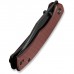 Ніж Civivi Clingman, Burgundy G10, Darkwash (C23065-2)