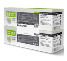 Картридж ColorWay Brother TN1075 HL-1112/DCP-1510/MF-1810 DUAL PACK 2x1K (CW-B1075FM)