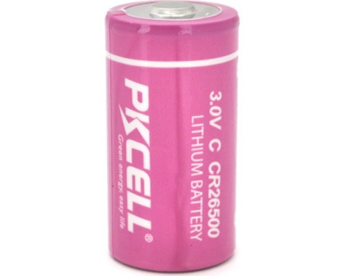 Батарейка CR26500 (size C), 3.0V 5400mah, Lithium, OEM PkCell (CR26500)