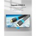 Кабель мультимедійний HDMI M to HDMI M 1.5m black Vention (AAKBG)