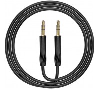 Кабель мультимедійний 3.5mm M to 3.5mm M 1.0m black BOROFONE (6974443389166)