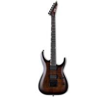 Електрогітара LTD MH-1000 EverTune Dark Brown Sunburst