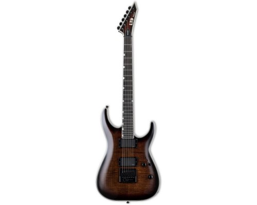 Електрогітара LTD MH-1000 EverTune Dark Brown Sunburst