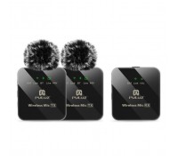 Мікрофон Puluz PULUZ 2 TX + 1 RX Wireless black (PU3154B)