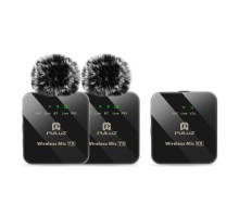 Мікрофон Puluz PULUZ 2 TX + 1 RX Wireless black (PU3154B)