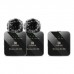 Мікрофон Puluz PULUZ 2 TX + 1 RX Wireless black (PU3154B)
