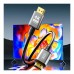 Кабель мультимедійний HDMI M to HDMI M 5.0m V2.0 black XO (GB017B-HDMI.tranish)