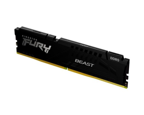 Модуль пам'яті для комп'ютера DDR5 32GB 6000 MHz Beast EXPO Black Kingston Fury (ex.HyperX) (KF560C36BBE2-32)