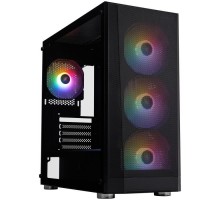 Корпус для ПК 1stPlayer FD5-M-BK-4F1