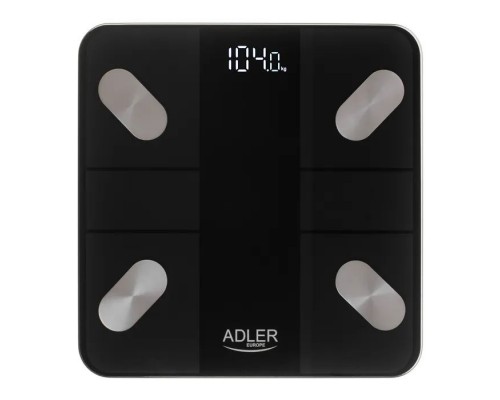 Ваги підлогові Adler AD 8186 black (AD8186B)