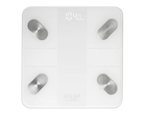 Ваги підлогові Adler AD 8186 white (AD8186W)