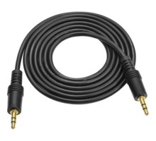 Кабель мультимедійний 3.5mm M to 3.5mm M 3.0m black Voltronic (YT-AUXGJ(M)/(M)-3.0-B)
