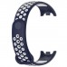 Ремінець до фітнес браслета BeCover Vents Style для Xiaomi Mi Smart Band 10 Blue-White (713632)