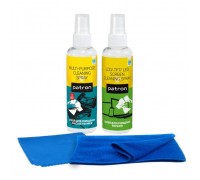 Універсальний чистячий набір Patron Spray f/tech100ml +ScreenSprF3-008+2microfibre (CS-PN-BUNDL-17)
