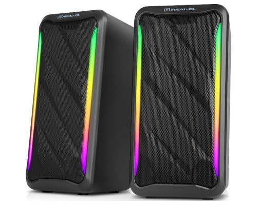 Акустична система REAL-EL S-130 USB Black (EL121100018)