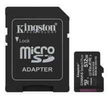 Карта пам'яті Kingston 512GB microSDXC class 10 UHS-I U3 V30 A1 Canvas Select Plus (SDCS3/512GB)
