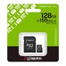 Карта пам'яті Kingston 128GB (з SD адаптером) Class 10 UHS-I U1 V10 A1 (SDCS3/128GB)