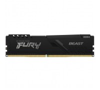 Модуль пам'яті для комп'ютера DDR4 16GB 3200 MHz Beast Black Kingston Fury (ex.HyperX) (KF432C16BB1/16WP)