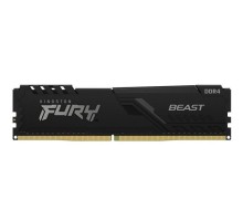 Модуль пам'яті для комп'ютера DDR4 16GB 3200 MHz Beast Black Kingston Fury (ex.HyperX) (KF432C16BB1/16WP)