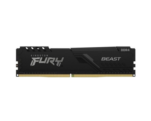 Модуль пам'яті для комп'ютера DDR4 16GB 3200 MHz Beast Black Kingston Fury (ex.HyperX) (KF432C16BB1/16WP)