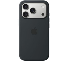 Чохол до мобільного телефона Apple iPhone 17 Pro Silicone with MagSafe Black Model A3559 (MGFK4ZM/A)