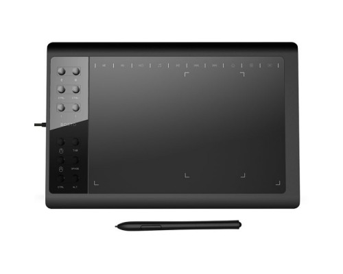 Графічний планшет Bosto 1060 Plus Black (B1060PLUS)