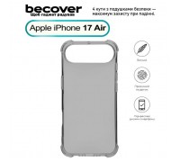 Чохол до мобільного телефона BeCover Anti-Shock Apple iPhone 17 Air Grey (713796)