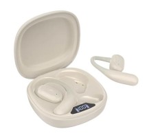 Навушники Choetech Open-ear з LED дисплеєм Beige (BH-T25-SK)