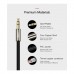 Кабель мультимедійний 3.5mm M to 2xRCA M 1.0m AV116 black Ugreen (10749)