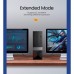 Кабель мультимедійний HDMI M to HDMI M 5.0m braided HD140 black Ugreen (80405)