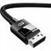 Кабель мультимедійний DisplayPort M to DisplayPort M 1.5m V1.4 braided DP114 black Ugreen (80391)