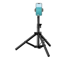 Штатив RTAKO ZJ-ZB01 55CM Matte Finish Carbon Steel Tripod Black (6930539528246)