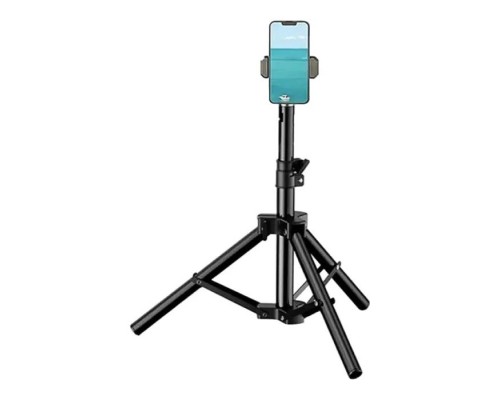 Штатив RTAKO ZJ-ZB01 55CM Matte Finish Carbon Steel Tripod Black (6930539528246)
