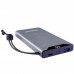 Батарея універсальна Intenso F10000 10000mAh QC3.0 grey (7332034)