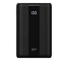 Батарея універсальна Silicon Power 30000mAh QX55, PD/20W, QC/3.0/22.5W, Black (SP30KMAPBKQX550K)