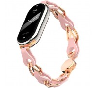 Ремінець до фітнес браслета Armorstandart Chain Wristband для Xiaomi Smart Band 10/9/8 Pink (ARM86888)