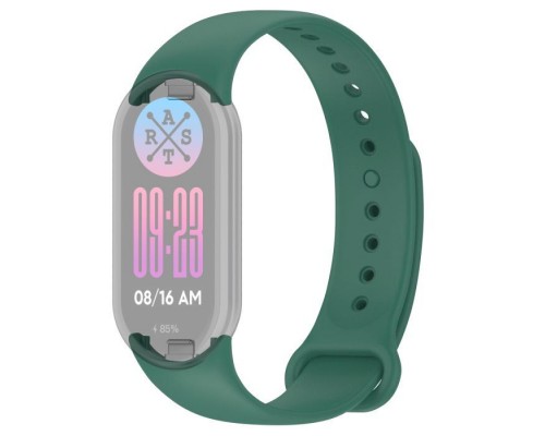 Ремінець до фітнес браслета Armorstandart для Xiaomi Smart Band 10/9/8 Dark Green (ARM86907)