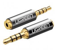 Перехідник 3.5mm M to 2.5mm F black Ugreen (20502)
