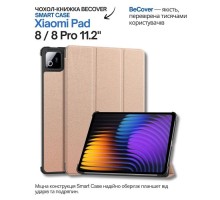 Чохол до планшета BeCover Smart Case Xiaomi Pad 8 / 8 Pro 11.2" Rose Gold (714594)