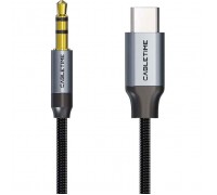 Кабель мультимедійний USB-C to 3.5mm M 1.0m Cabletime (CA915767)