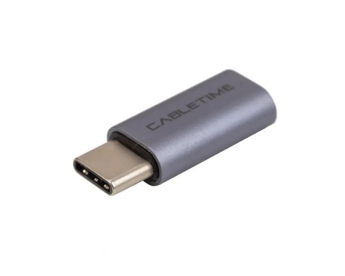 Перехідник USB-C F to USB-C M USB 3.0 Cabletime (CA913718)