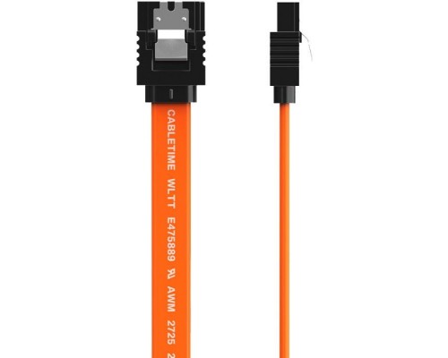 Кабель для передачі даних SATA III 0.5m Cabletime (CA915897)