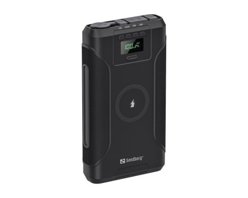 Батарея універсальна Sandberg 76800mAh Survivor 7in1 DC/91W, PD/100W, Cigar Lighter/120W, QI-15W, power-through (421-15)