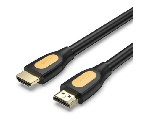 Кабель мультимедійний HDMI M to HDMI M 5.0m 4K30Hz black Vention (ALIBJ)