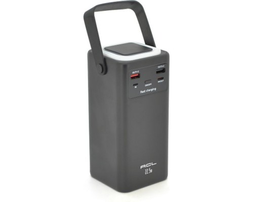Батарея універсальна ACL 50000mAh, PD/22.5W, Black (ACLPW-113B)